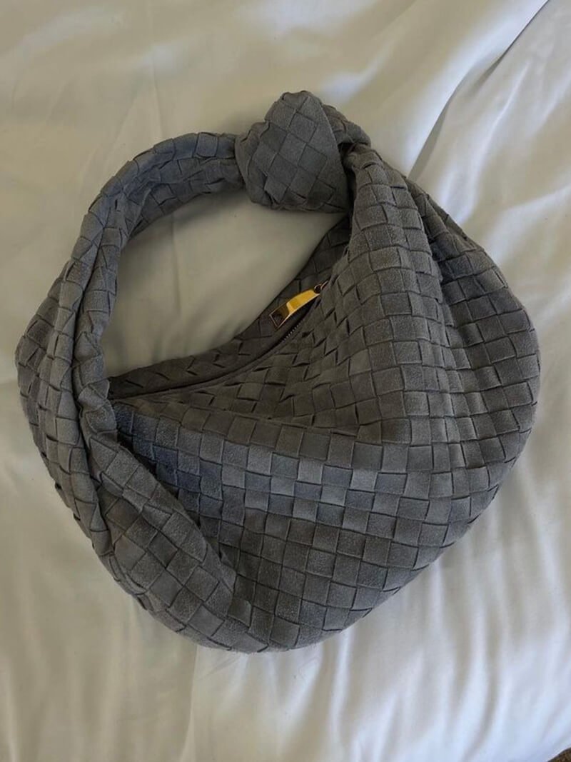 Sac en daim tissé de taille moyenne