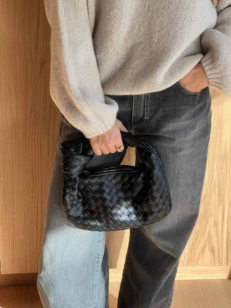 Mini sac tissé
