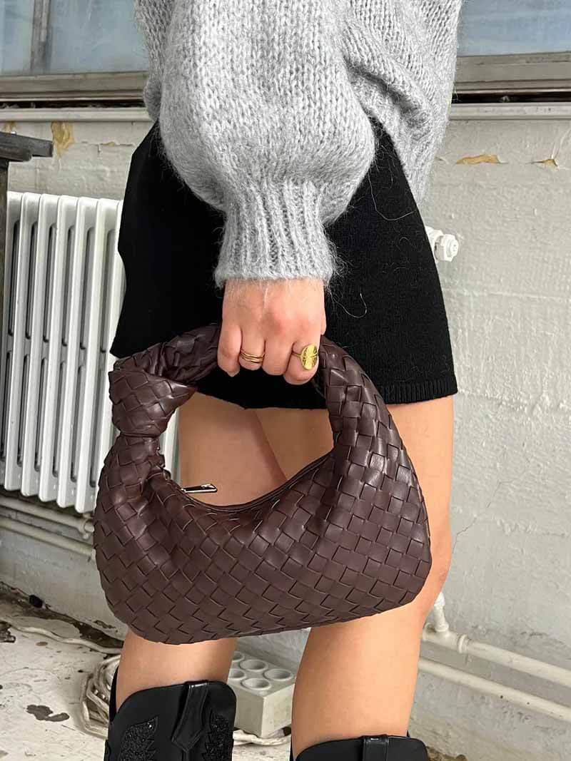 Mini sac tissé