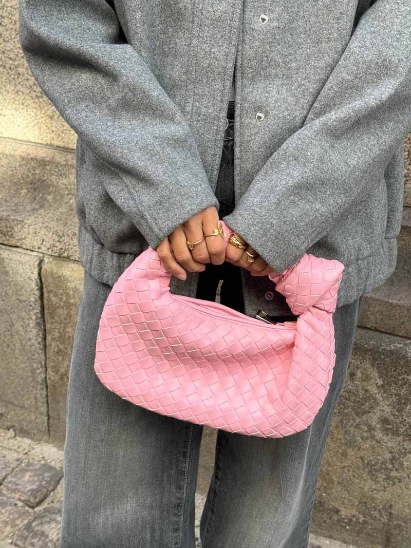Mini sac tissé