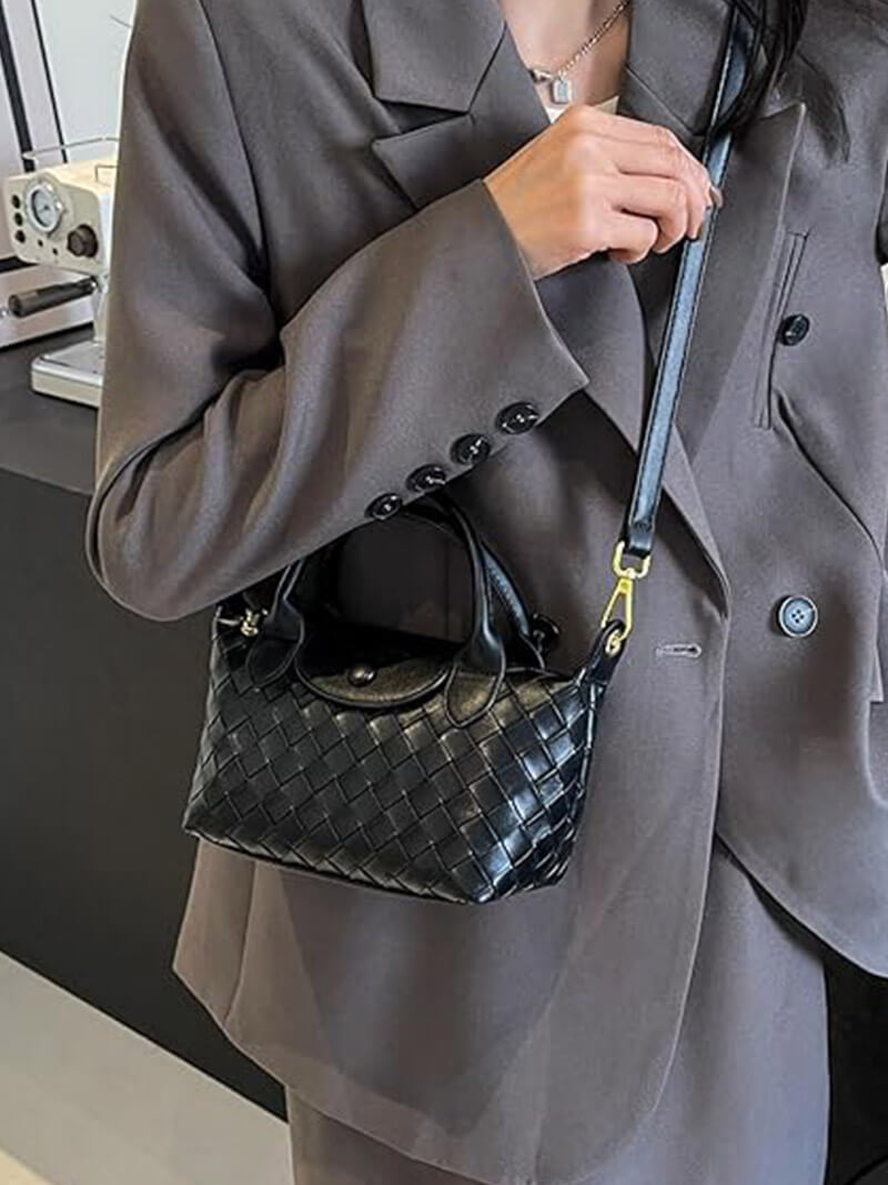 Mini sac tissé Gia