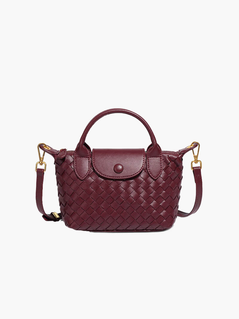 Mini sac tissé Gia