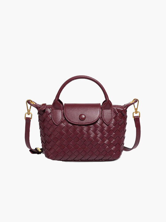 Mini sac tissé Gia
