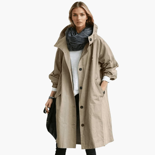 Helga | Trench-coat déperlant