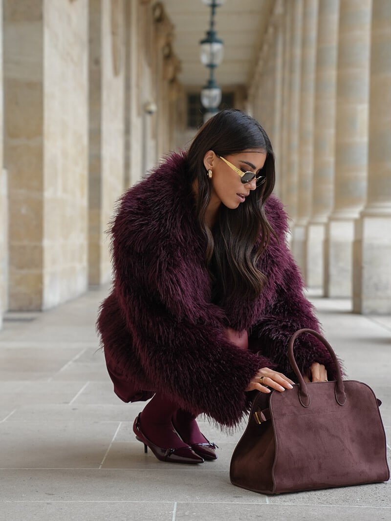 Sac cabas au henné