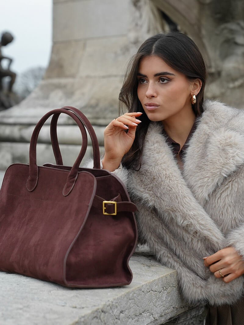 Sac cabas au henné