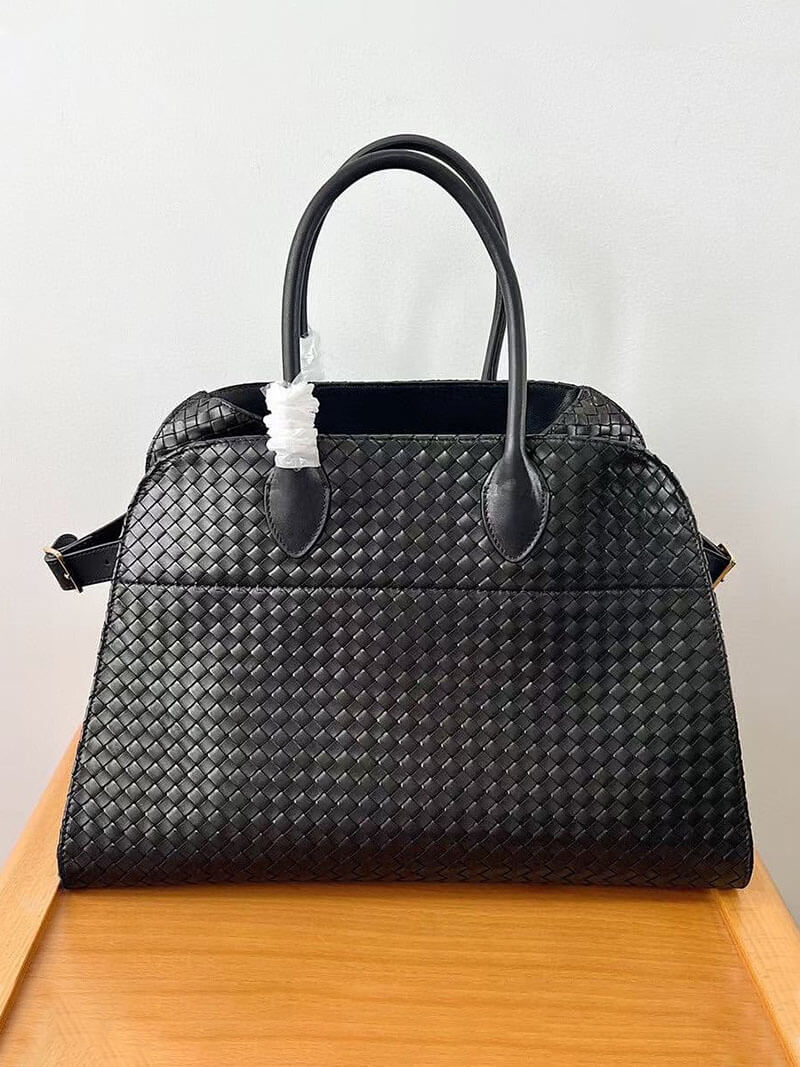Sac cabas tissé au henné