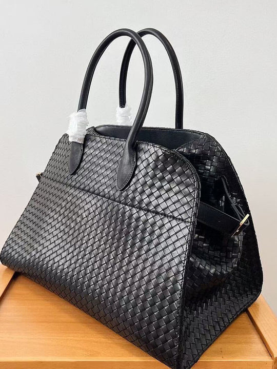 Sac cabas tissé au henné