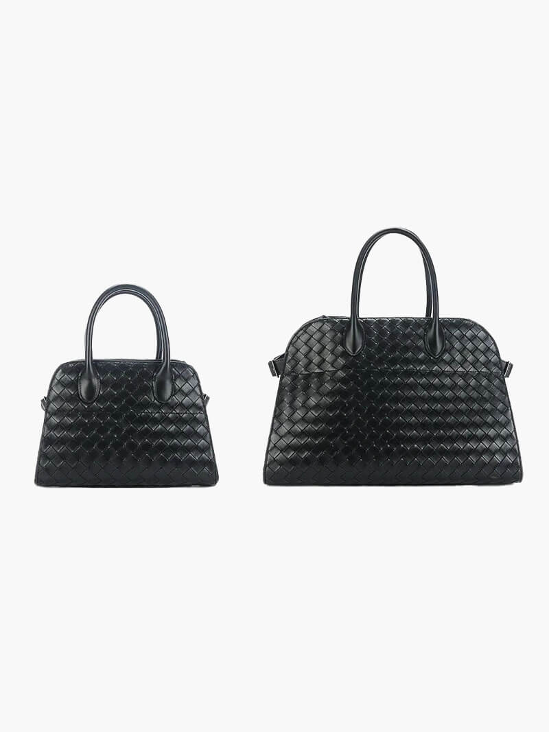 Sac cabas tissé au henné