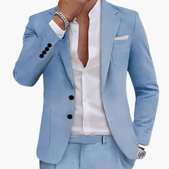 Ensemble costume homme – blazer et pantalon pour occasions formelles