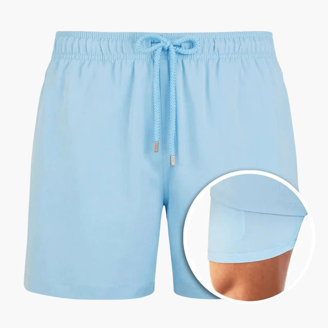Short de bain homme à imprimé tropical – confortable et élégant