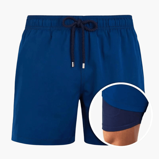 Short de bain homme à imprimé tropical – confortable et élégant