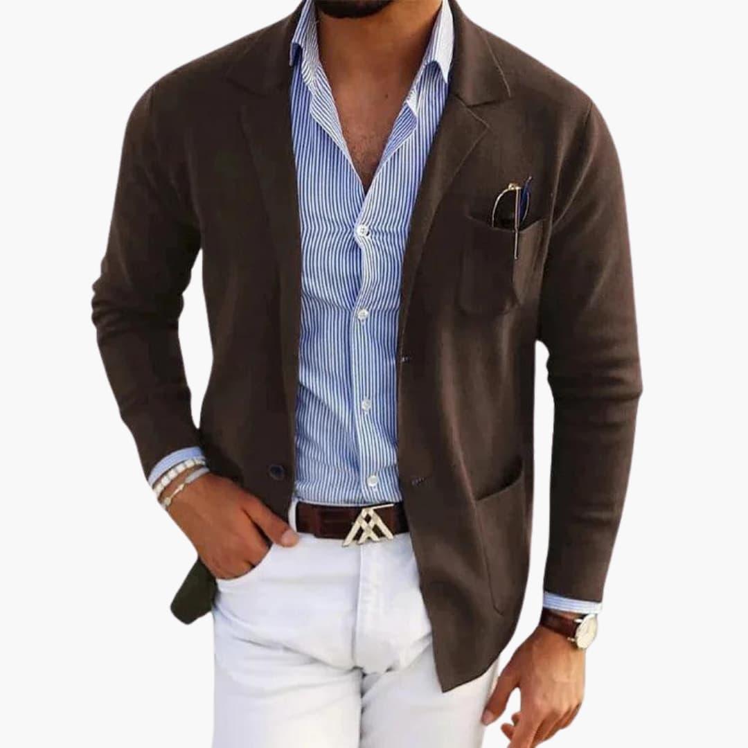 Cardigan Blazer Homme – Cardigan élégant pour homme