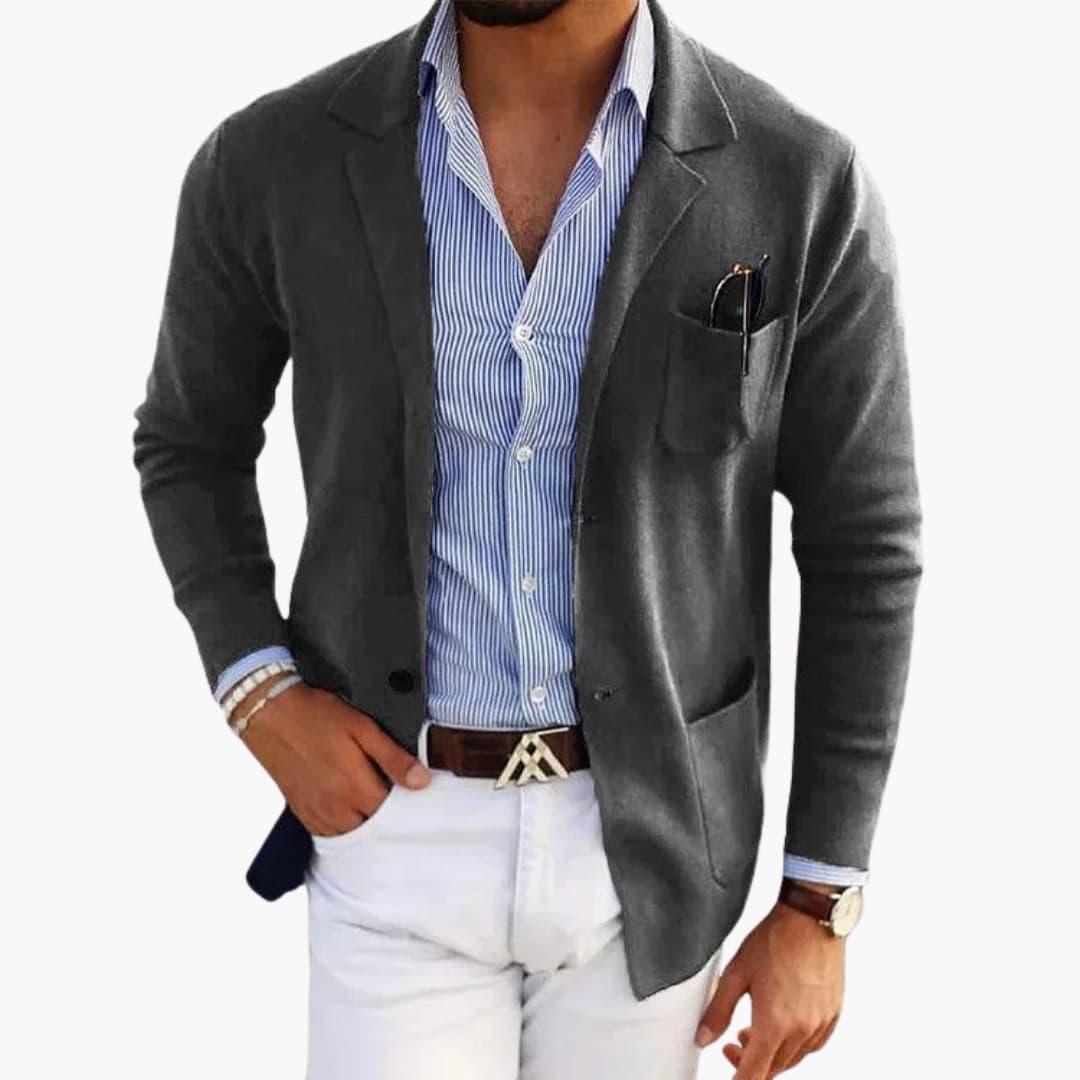 Cardigan Blazer Homme – Cardigan élégant pour homme