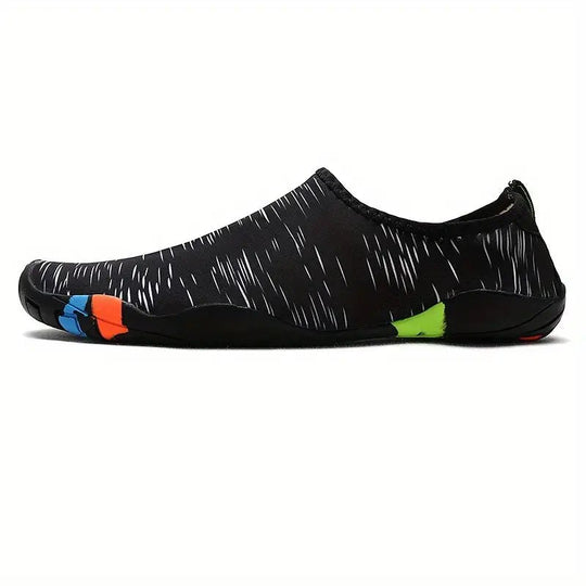 Chaussures aquatiques pour hommes avec semelle antidérapante, idéales pour les activités de plage