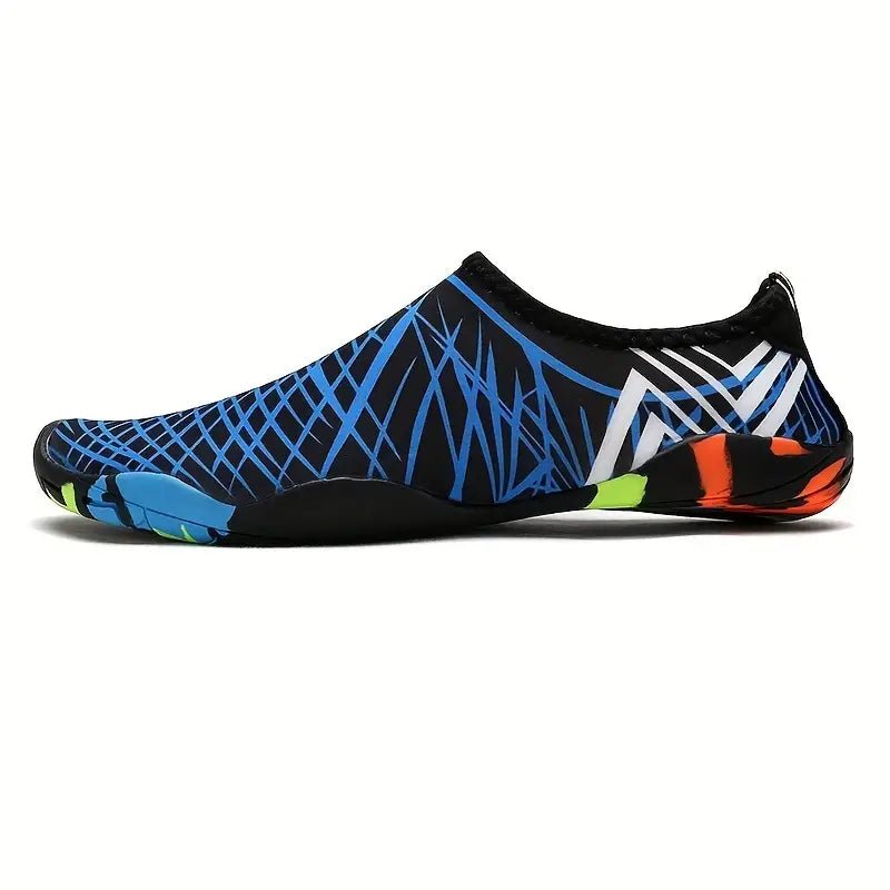 Chaussures aquatiques pour hommes avec semelle antidérapante, idéales pour les activités de plage