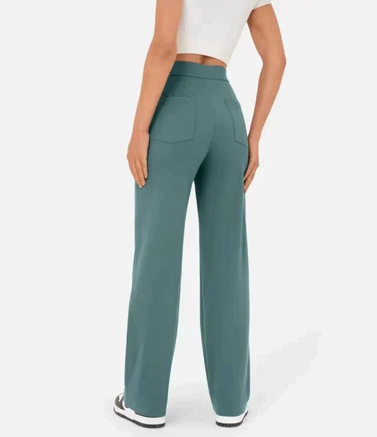 Brunhilde | Pantalon de loisirs taille haute élastique