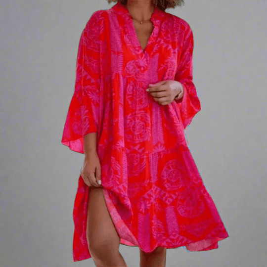 Hilberga | Robe longue aérienne au style garanti