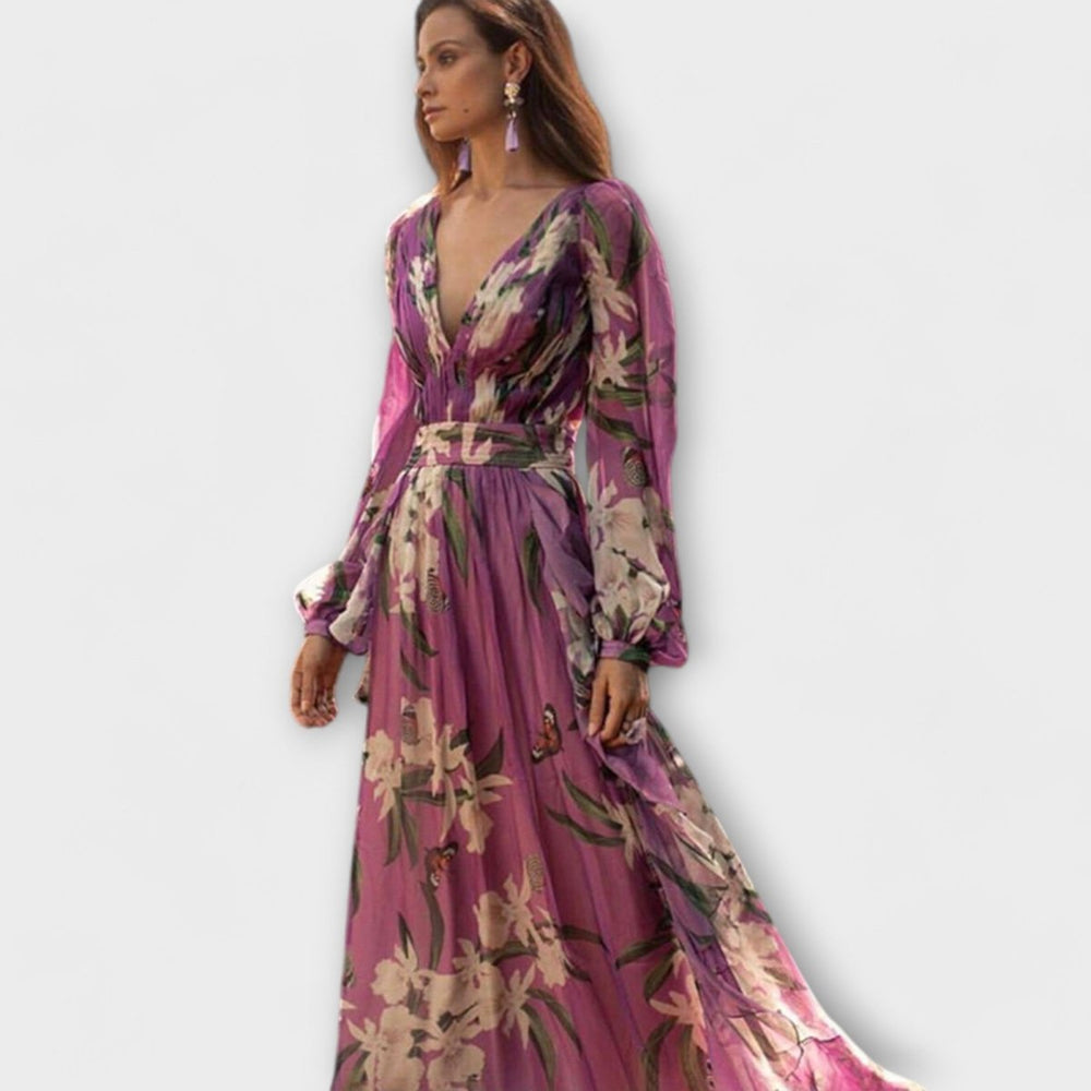 Robe longue élégante de haute qualité