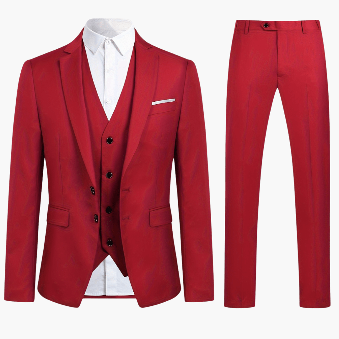 Costume de mariage à simple boutonnage : un look masculin élégant pour les invités 