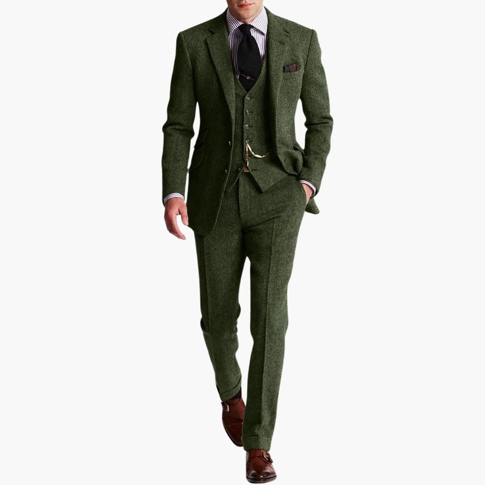 Costume d'invité de mariage - style élégant pour homme avec gilet