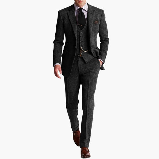 Costume d'invité de mariage - style élégant pour homme avec gilet