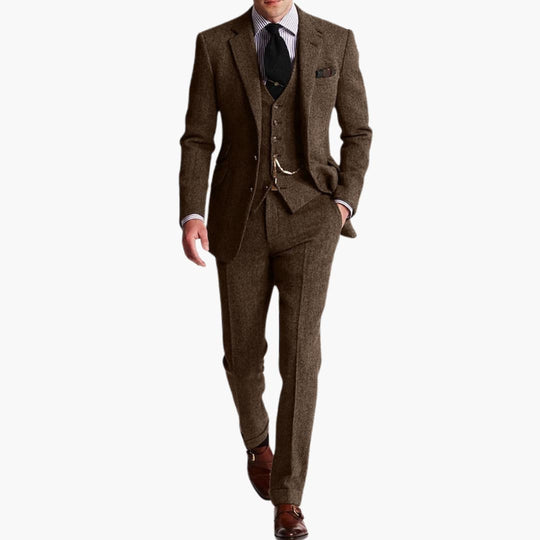 Costume d'invité de mariage - style élégant pour homme avec gilet