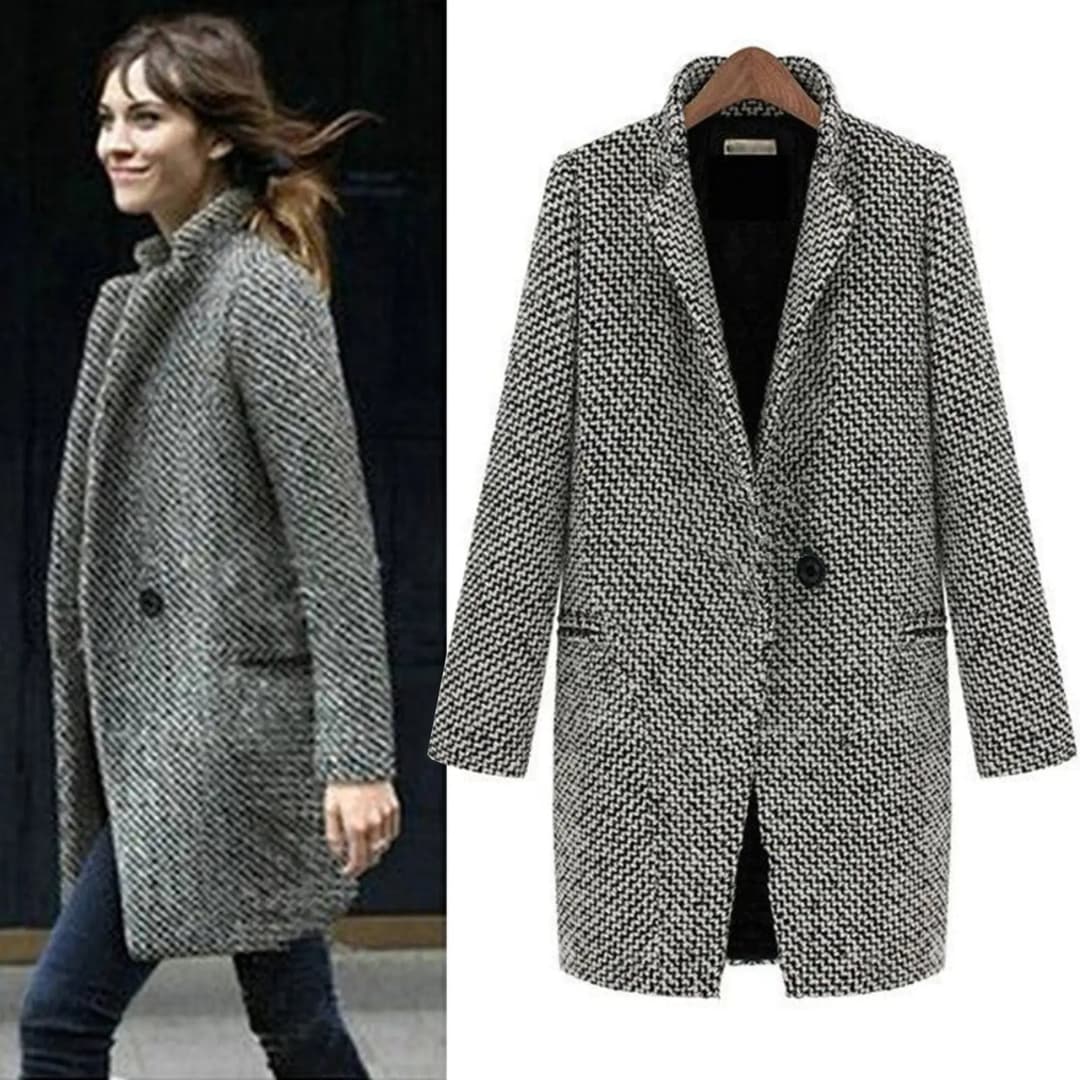 Ida | Manteau long midi élégant pour une sophistication intemporelle