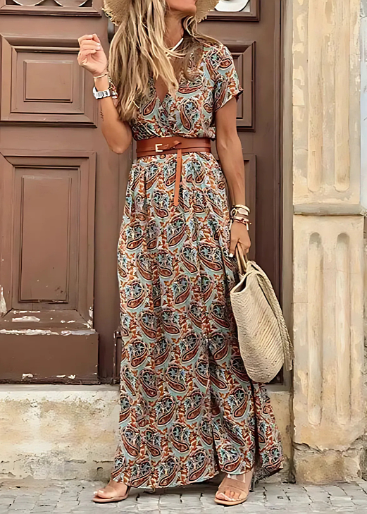 Sibel | Robe maxi boho légère