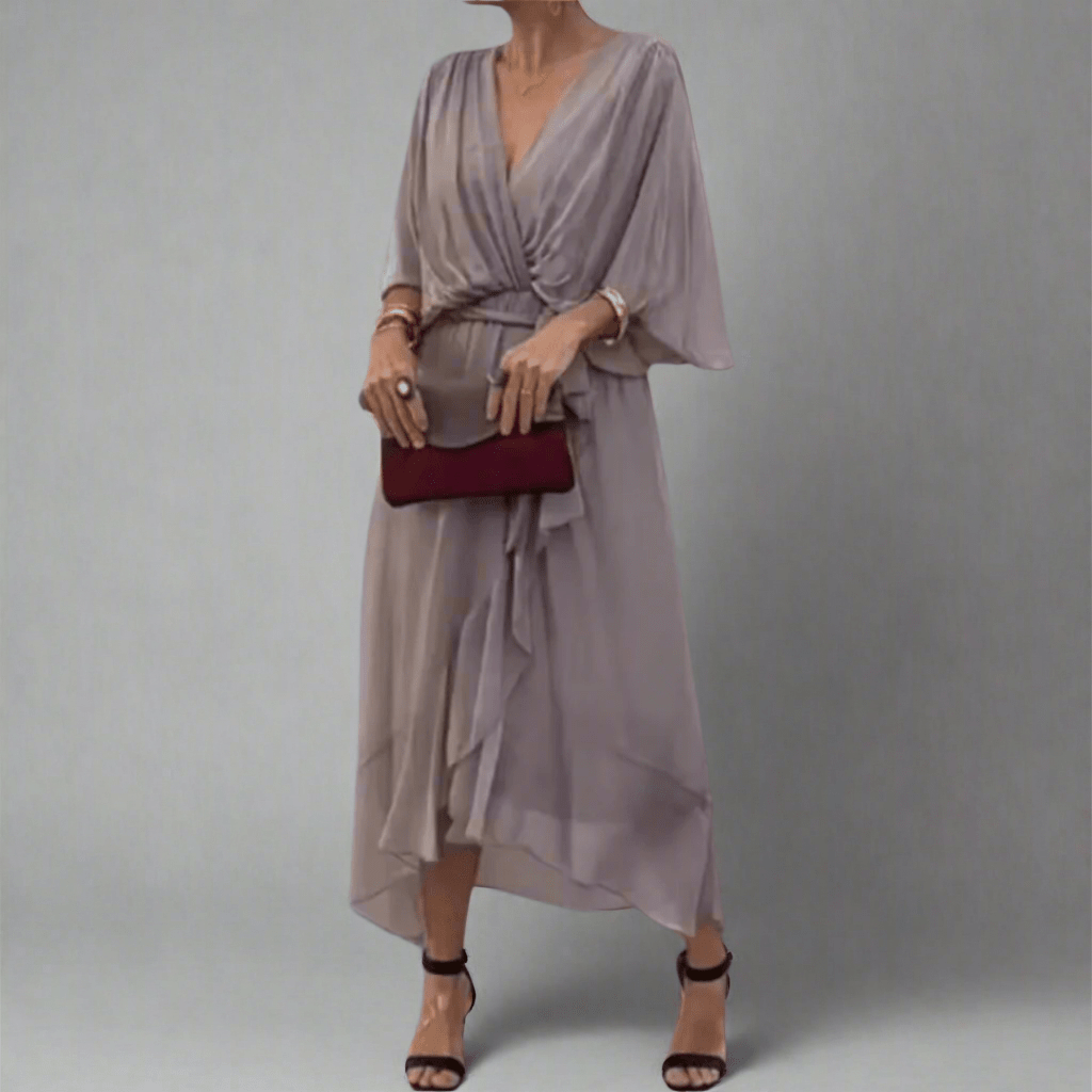 Isolde | Robe longue en tissu haut de gamme