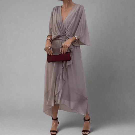 Isolde | Robe longue en tissu haut de gamme