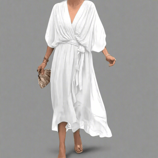 Isolde | Robe longue en tissu haut de gamme