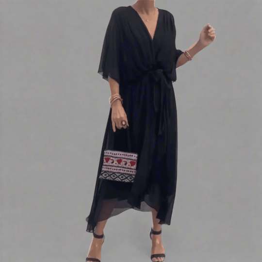 Isolde | Robe longue en tissu haut de gamme