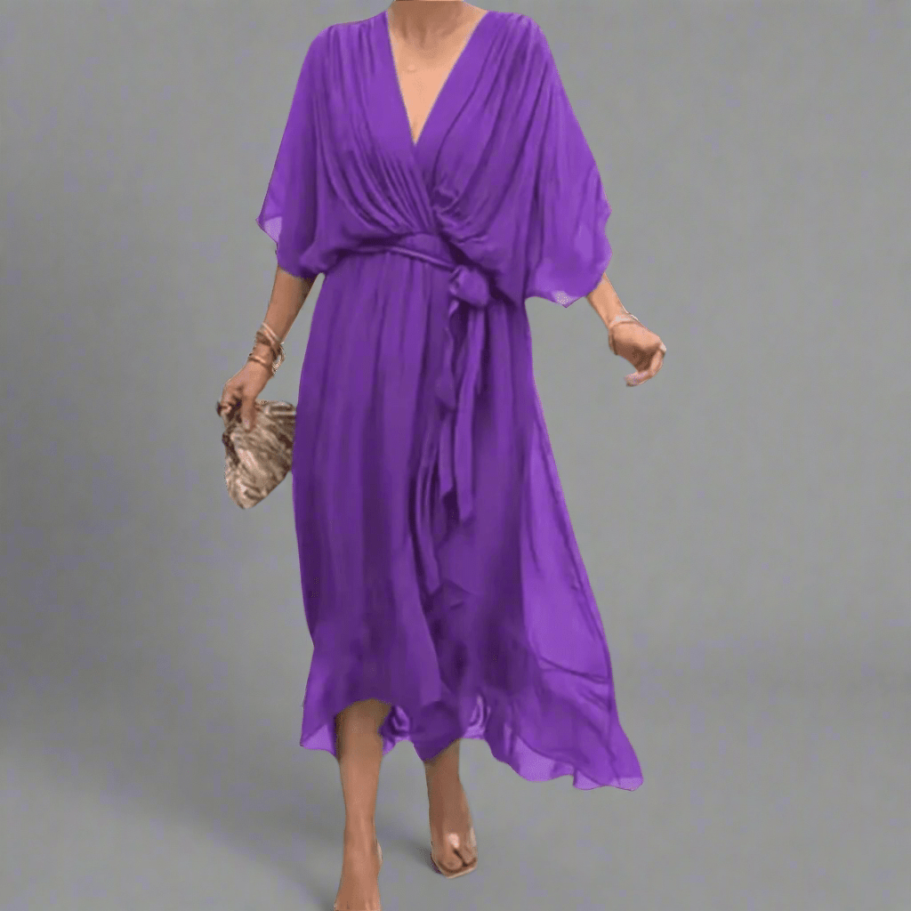 Isolde | Robe longue en tissu haut de gamme