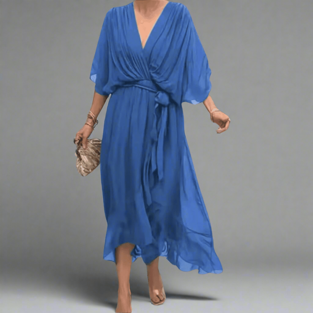 Isolde | Robe longue en tissu haut de gamme