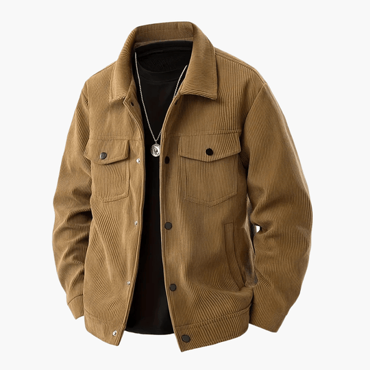 Jens | Blouson aviateur en velours côtelé pour homme