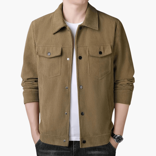 Jens | Blouson aviateur en velours côtelé pour homme