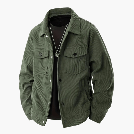 Jens | Blouson aviateur en velours côtelé pour homme