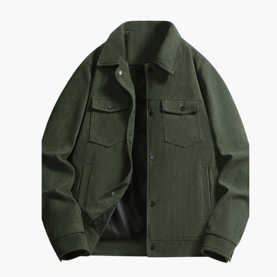 Jens | Blouson aviateur en velours côtelé pour homme
