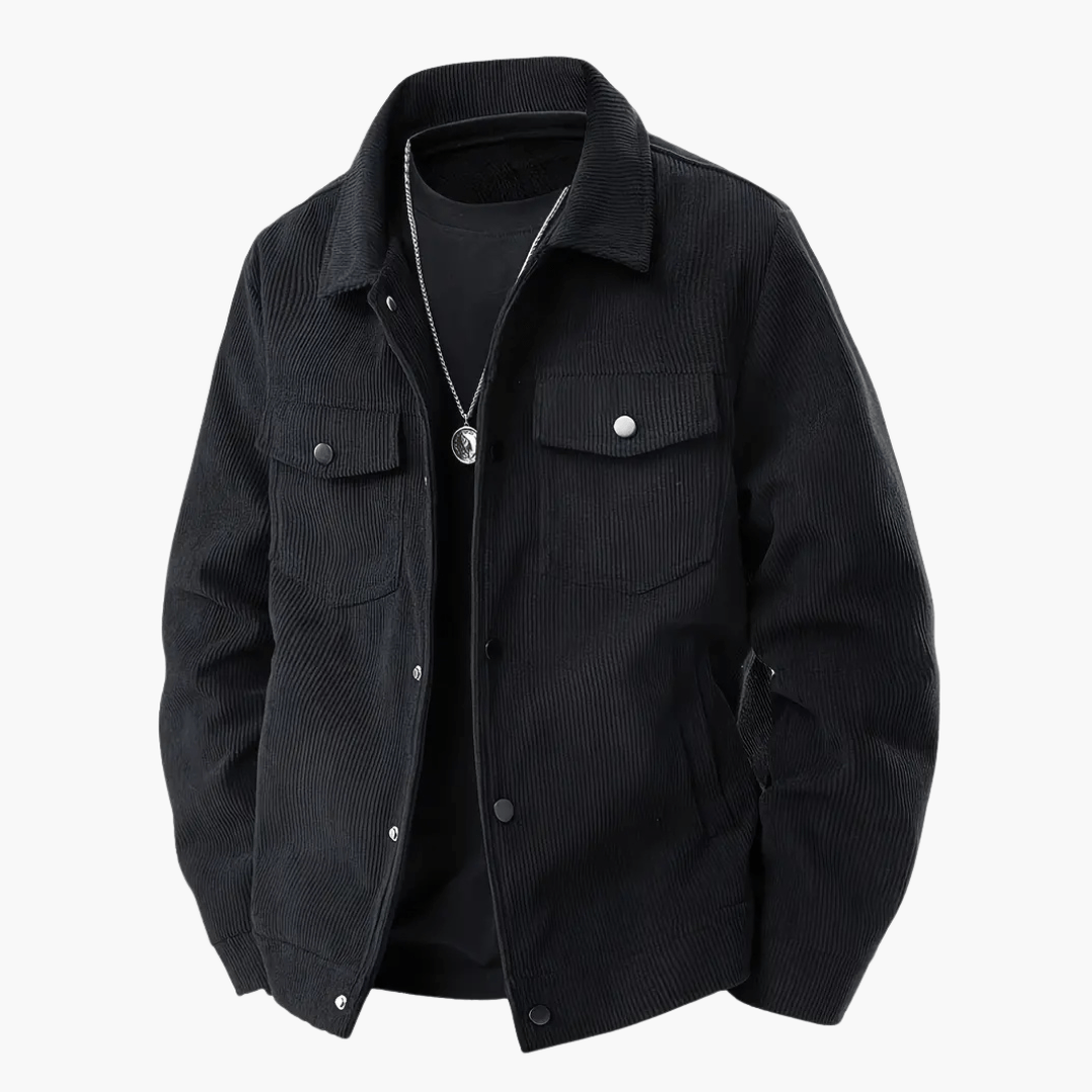Jens | Blouson aviateur en velours côtelé pour homme