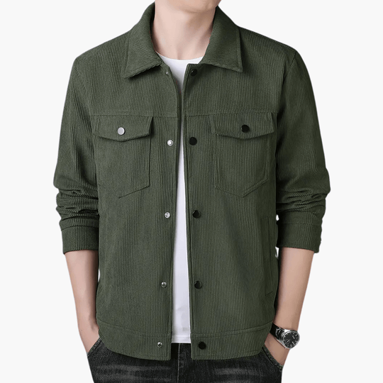 Jens | Blouson aviateur en velours côtelé pour homme