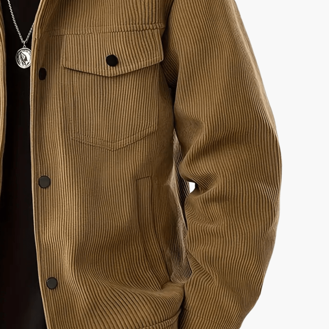 Jens | Blouson aviateur en velours côtelé pour homme