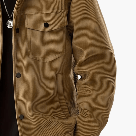 Jens | Blouson aviateur en velours côtelé pour homme
