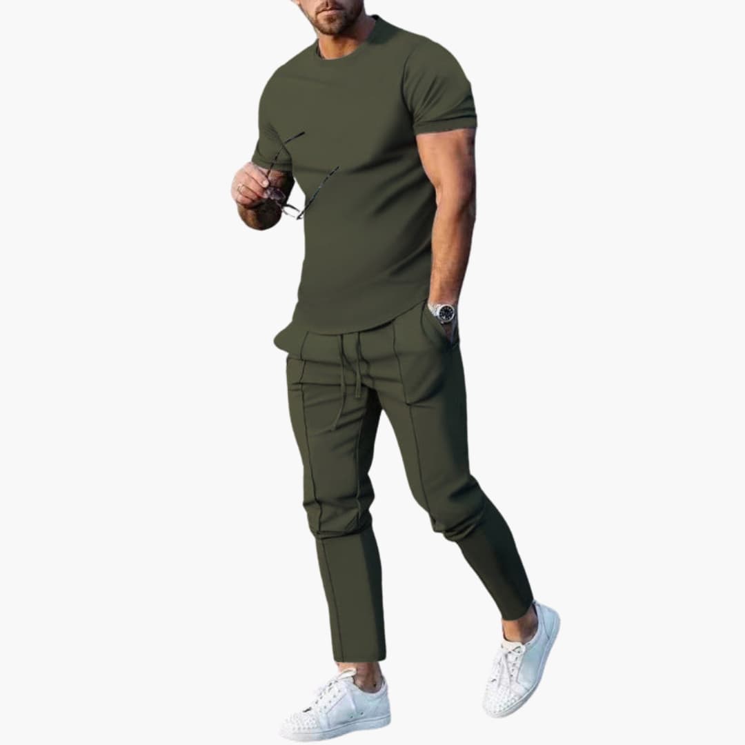 Jonas | 2-teiliges Set mit langer Hose und Hemd