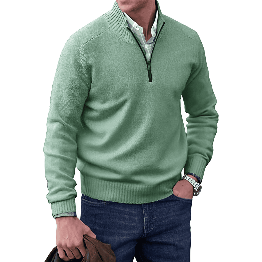 Jones | Pull zippé élégant 