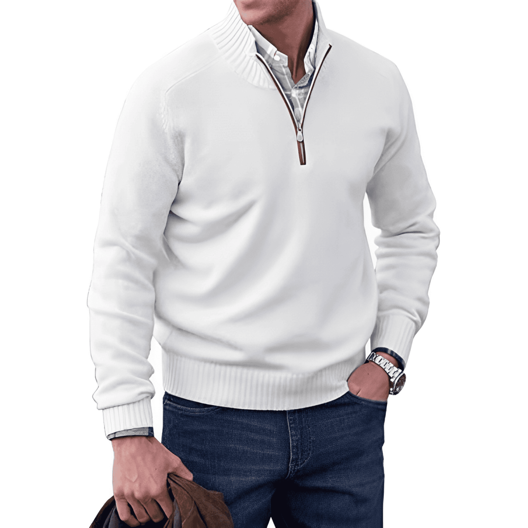 Jones | Pull zippé élégant 