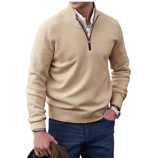 Jones | Pull zippé élégant 