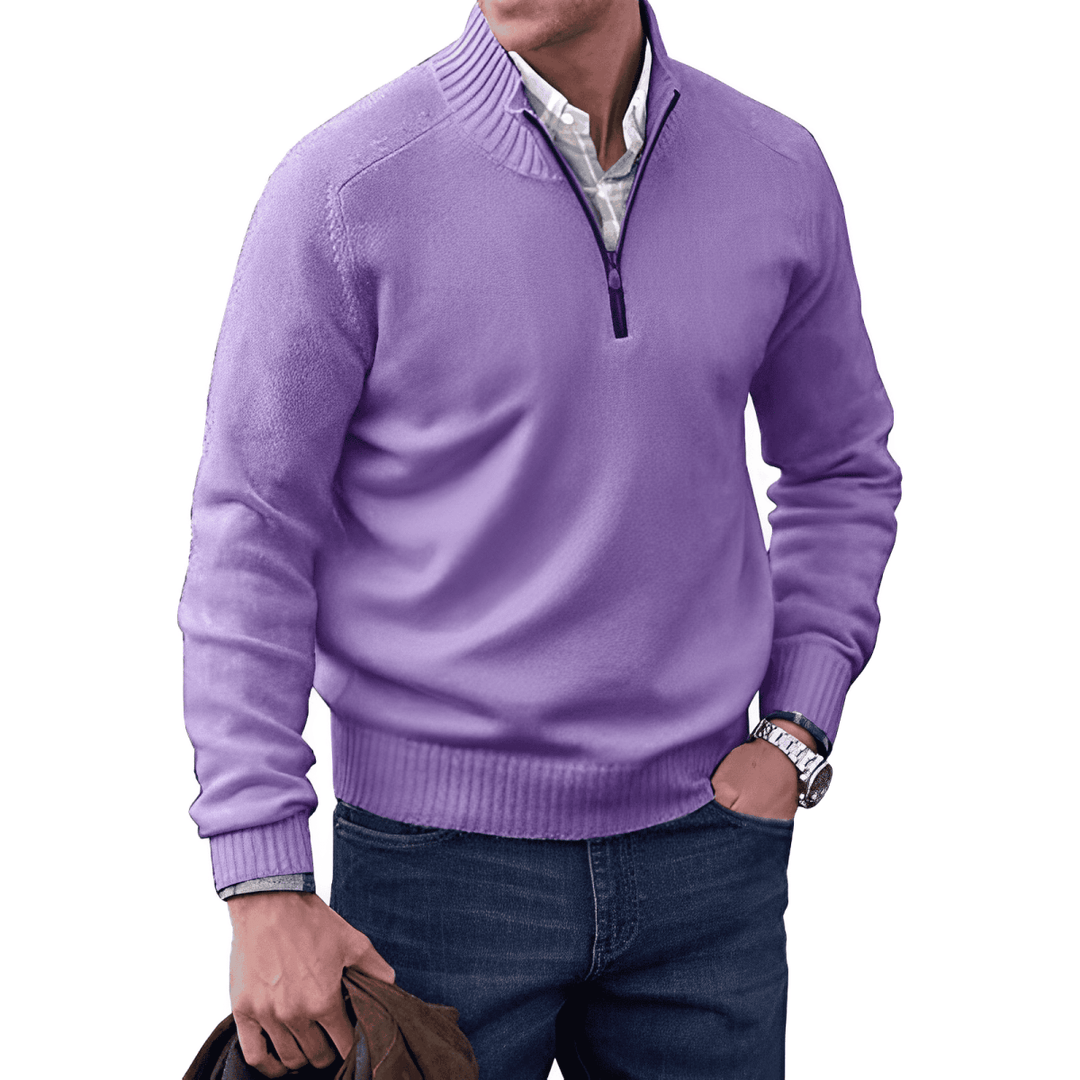 Jones | Pull zippé élégant 