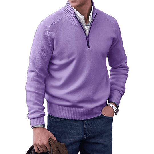 Jones | Pull zippé élégant 