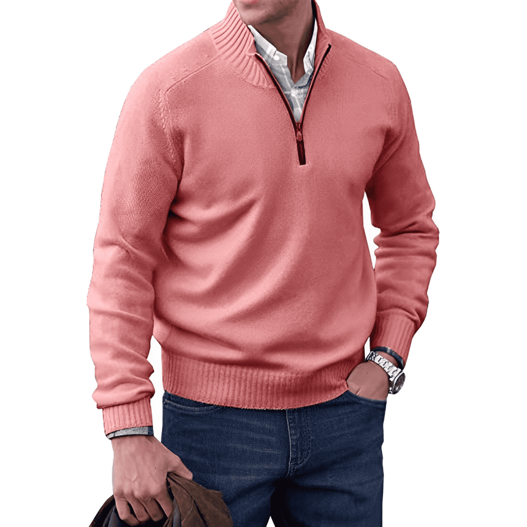 Jones | Pull zippé élégant 